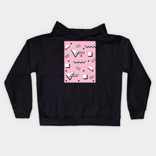 Memphis Pattern 63 / 80s Retro Kids Hoodie